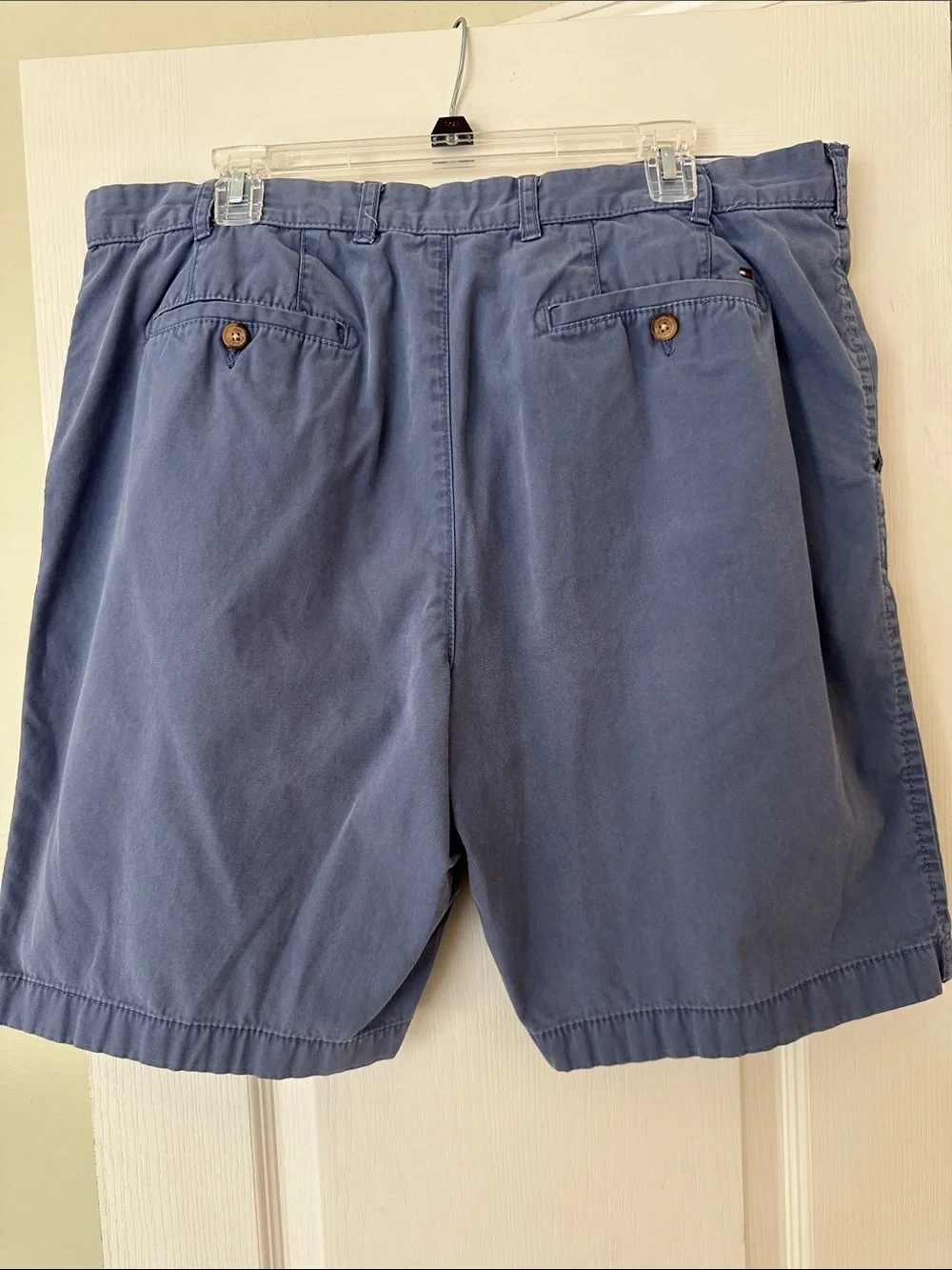 Tommy Hilfiger Sky Blue Men’s Flat Front Shorts
